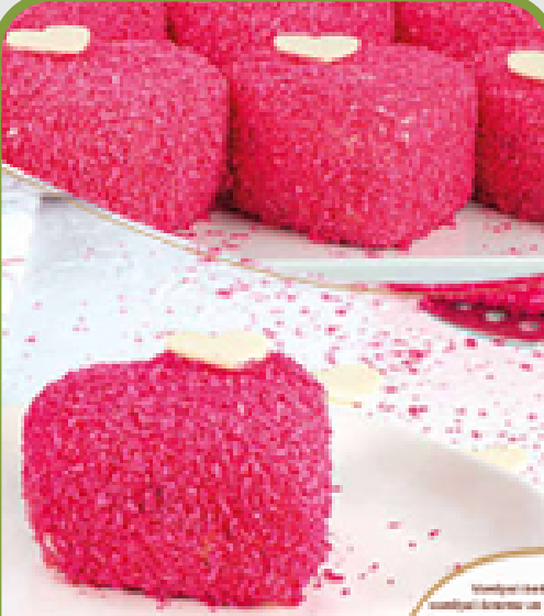 Red Velvet Heart Cake