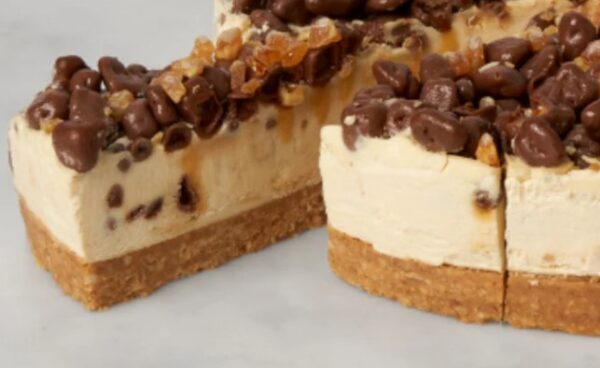 Honeycomb Golden Nugget Cheesecake